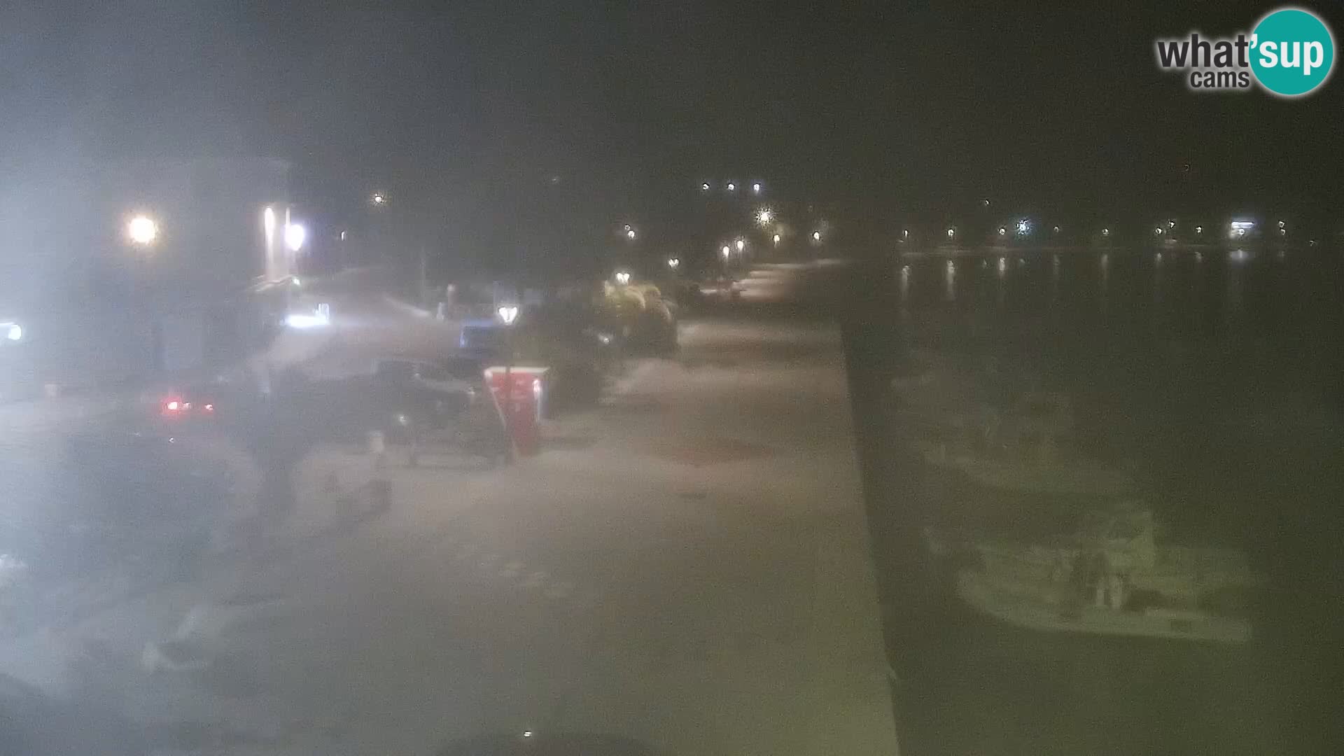 Livecam Promenade a Novalja