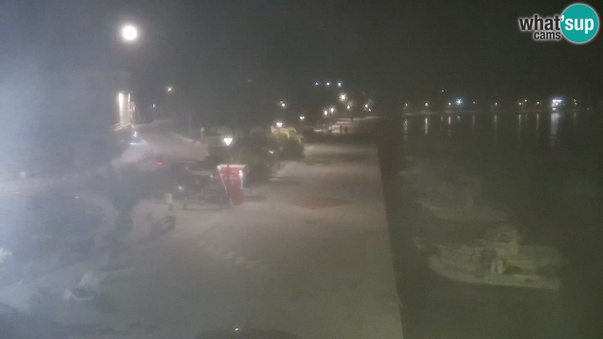 Livecam Promenade a Novalja