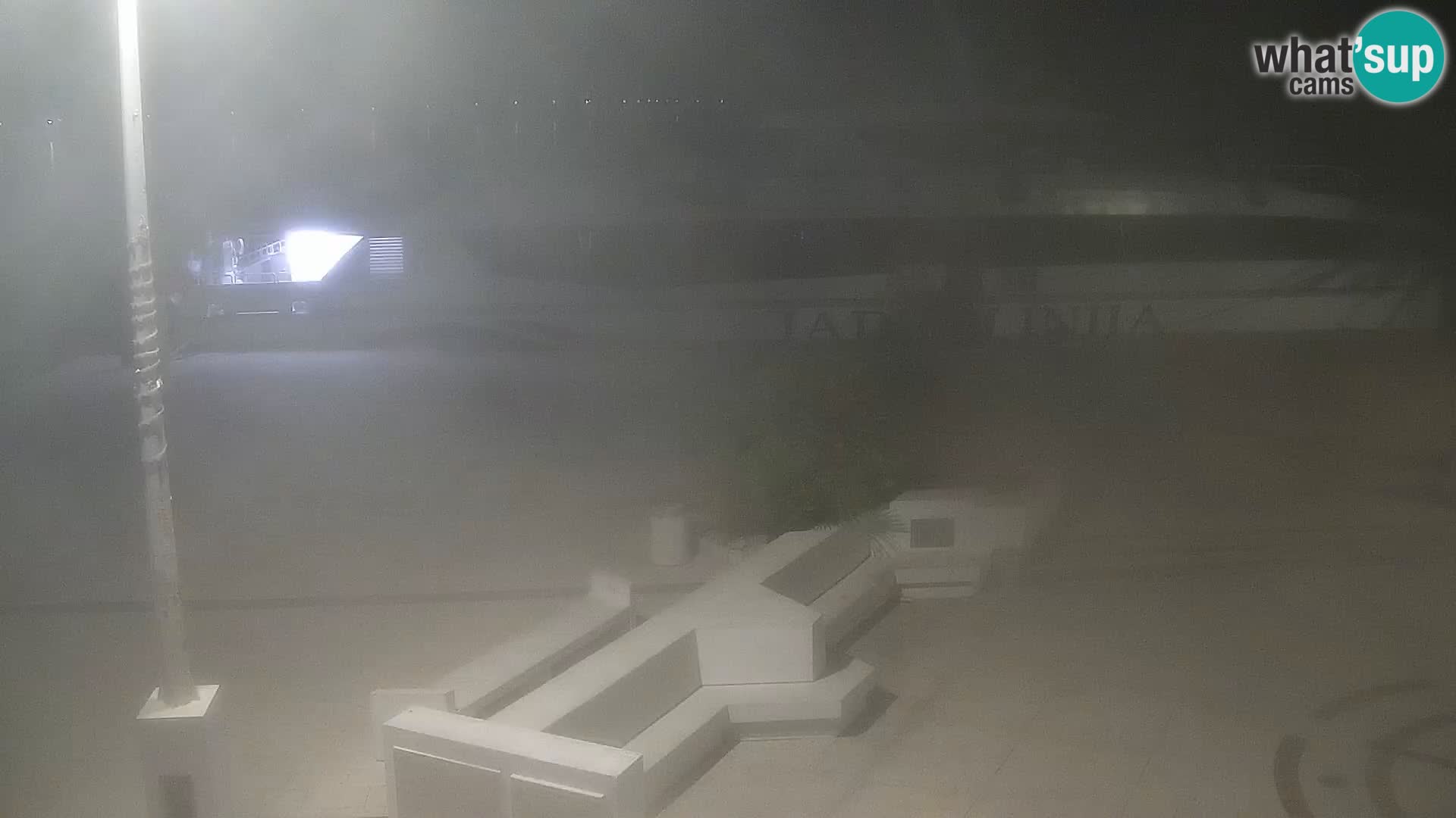 Novalja Livecam promenade