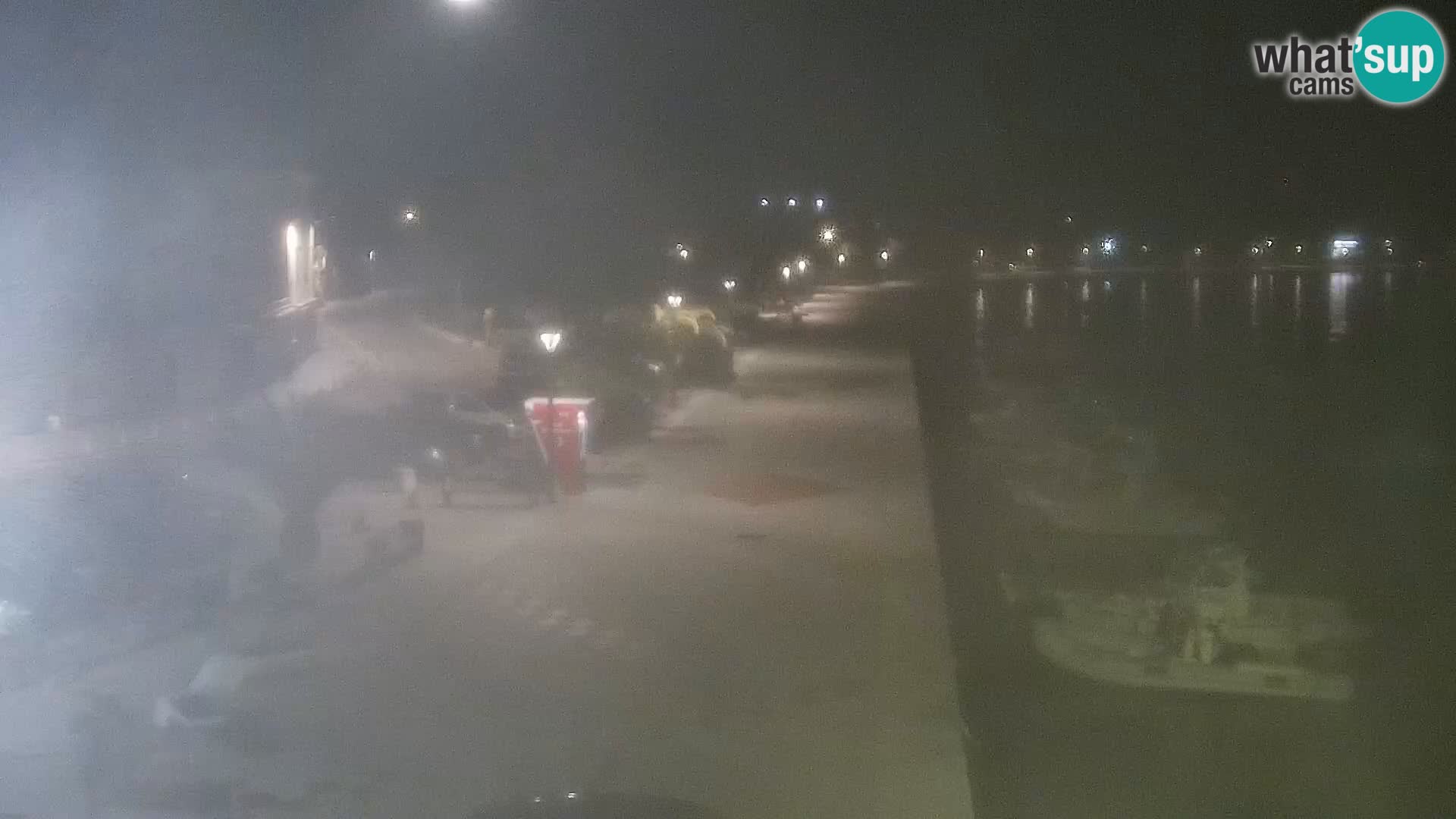 Novalja Livecam promenade