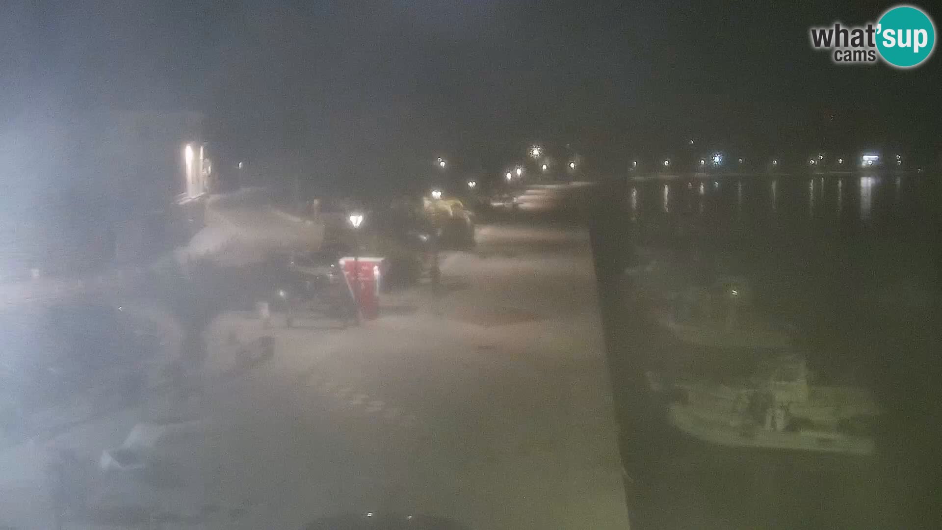 Novalja Livecam promenade