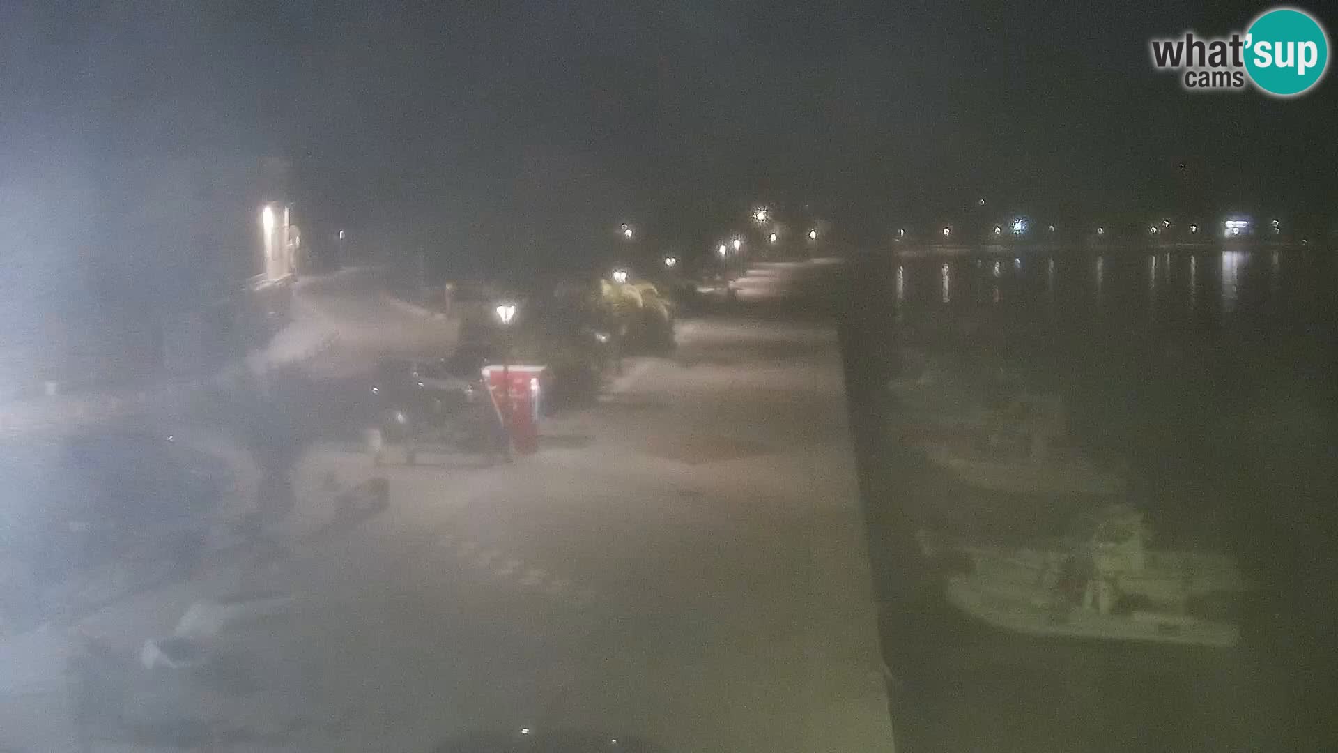 Livecam Promenade a Novalja