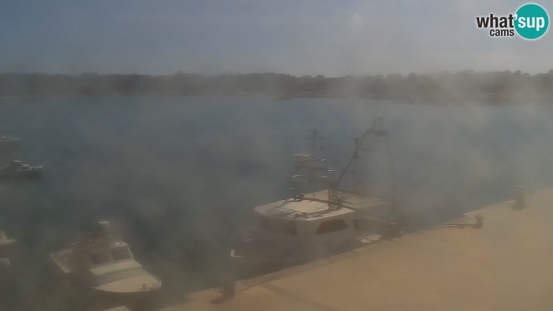 Webcam Novalja seaside promenade