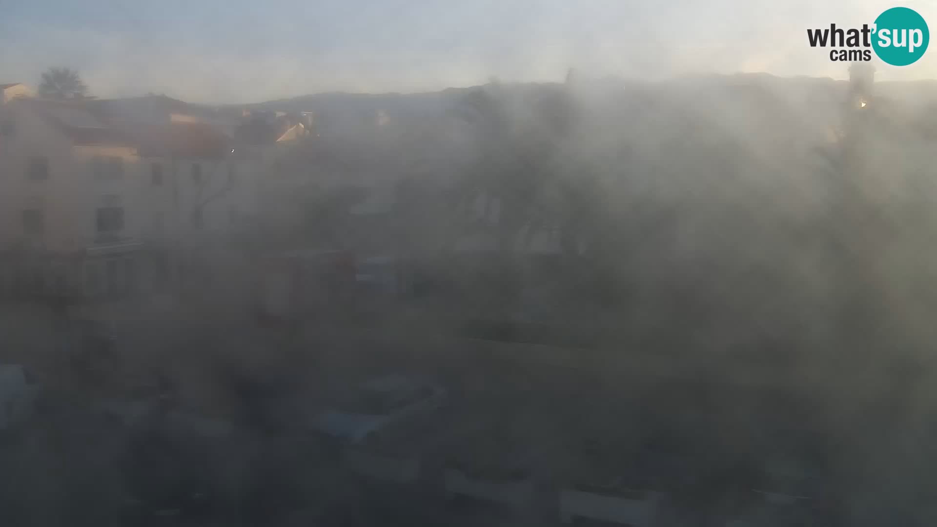 Web kamera Novalja promenada