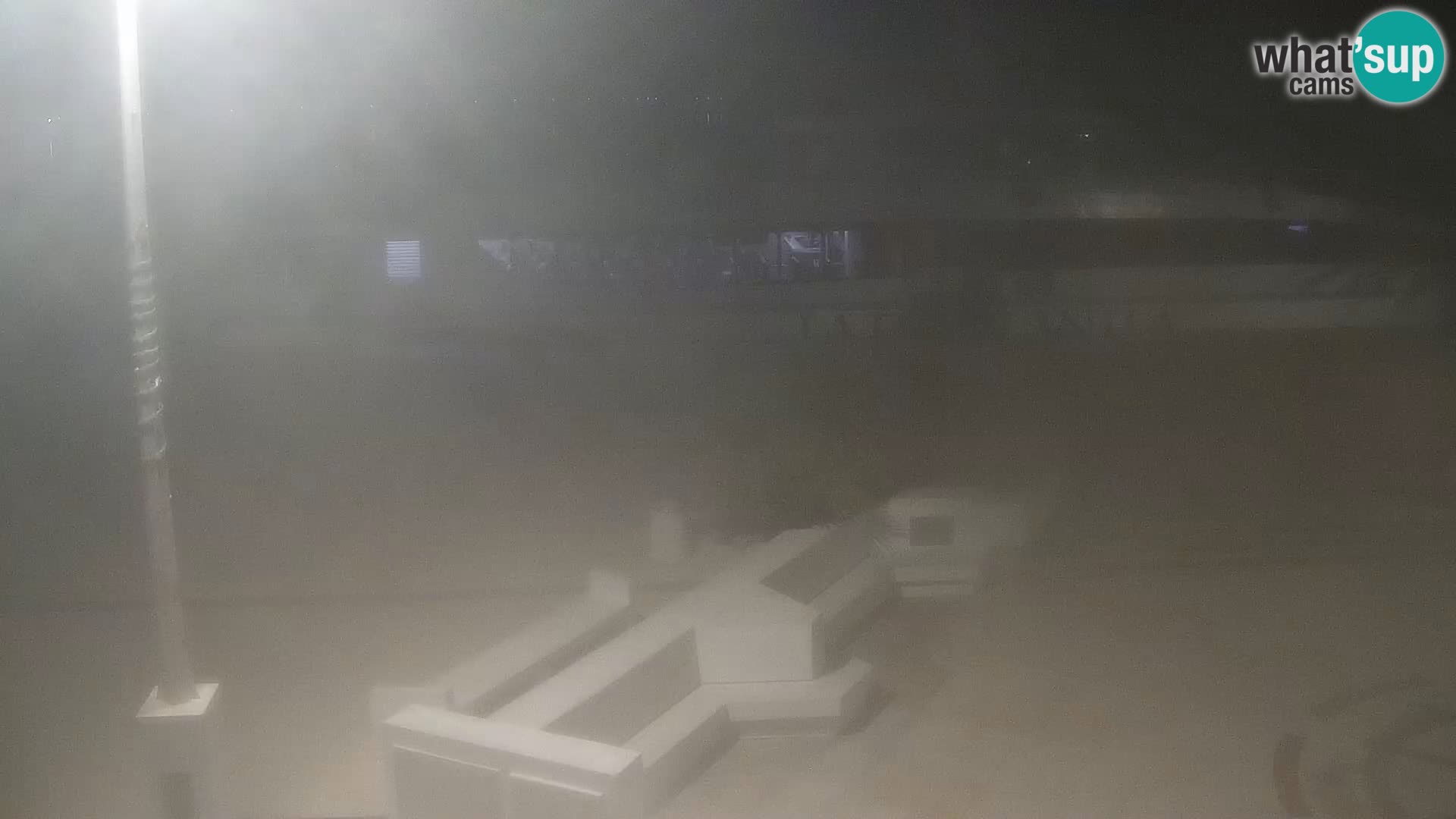 Novalja spletna kamera promenada