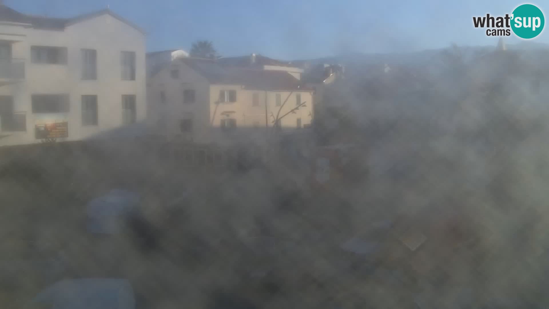 Webcam Novalja seaside promenade