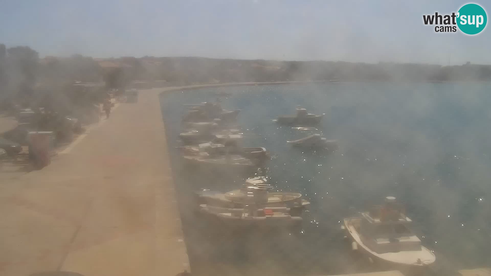 Livecam Promenade a Novalja