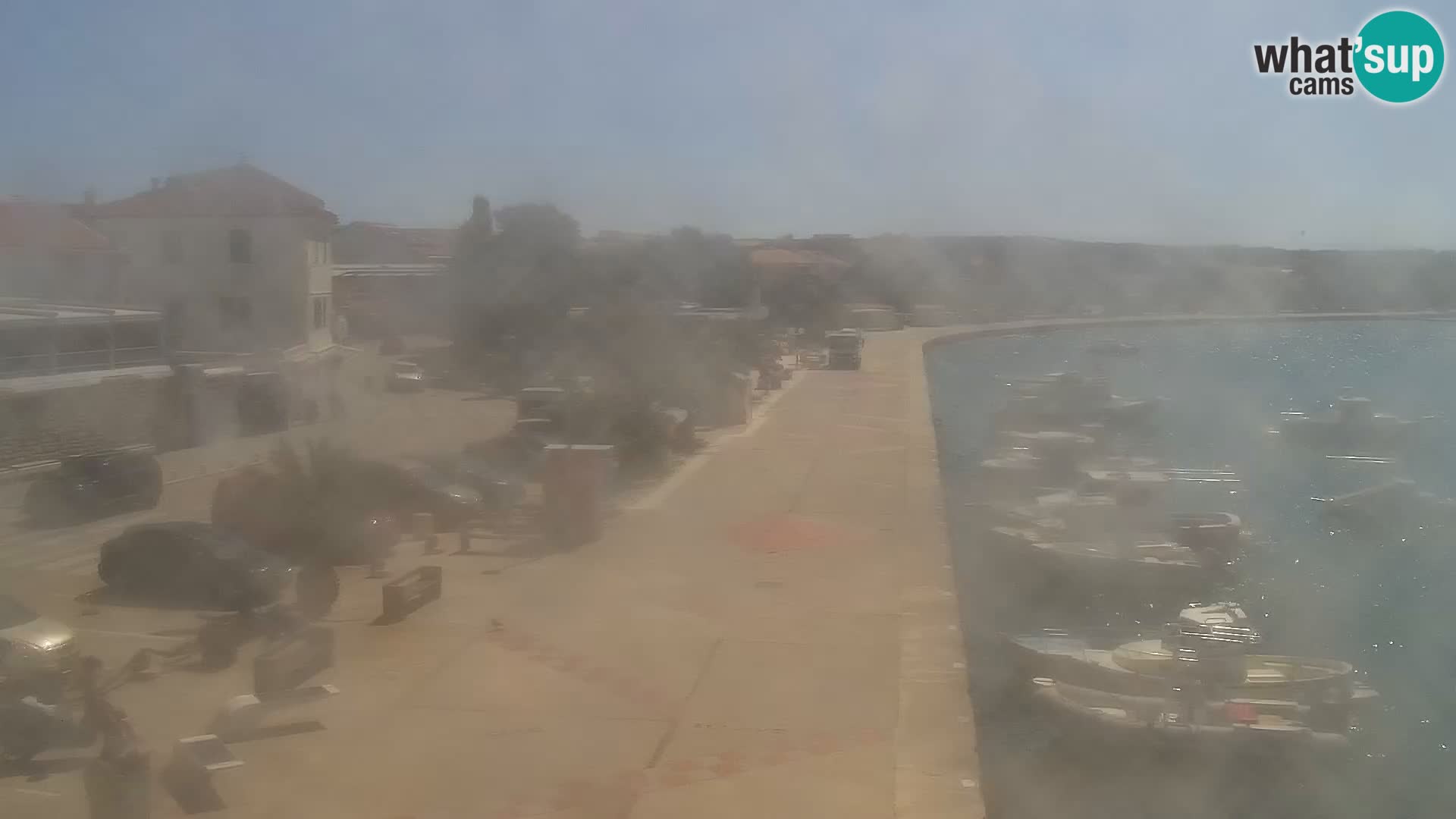 Novalja Livecam promenade