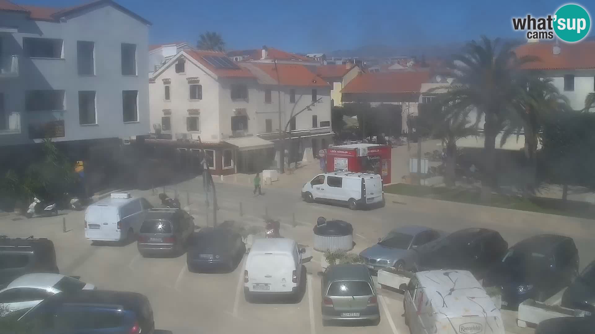 Novalja Livecam promenade