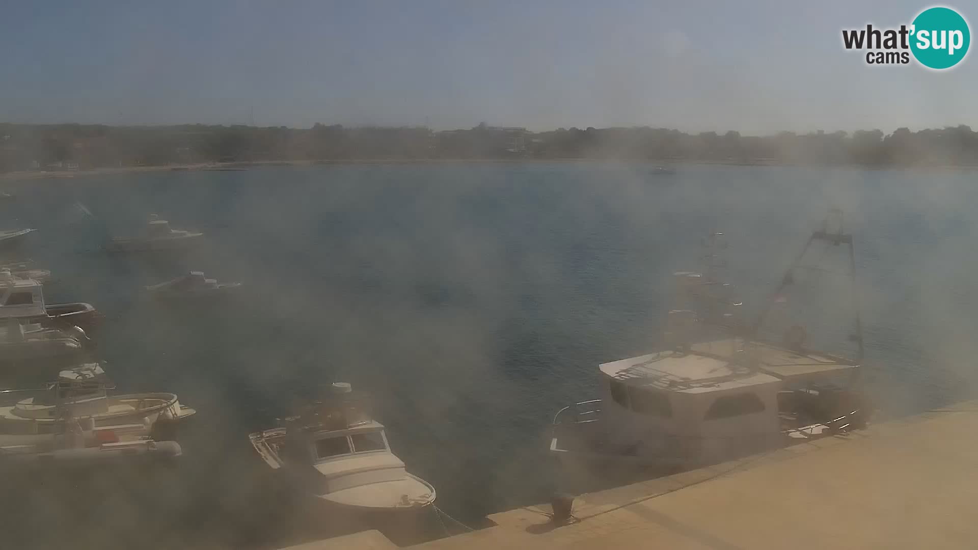 Webcam Novalja seaside promenade