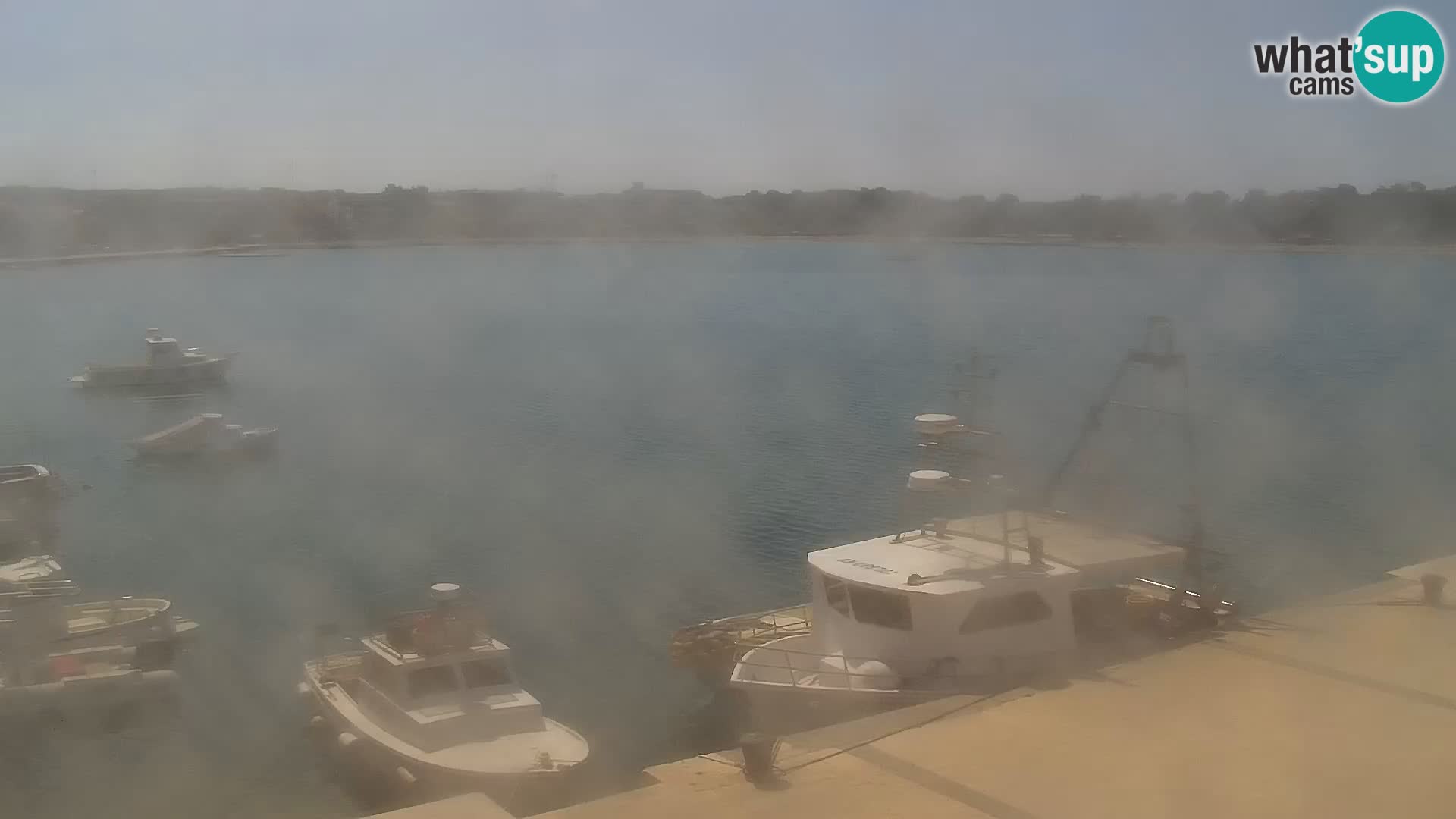 Webcam Novalja seaside promenade