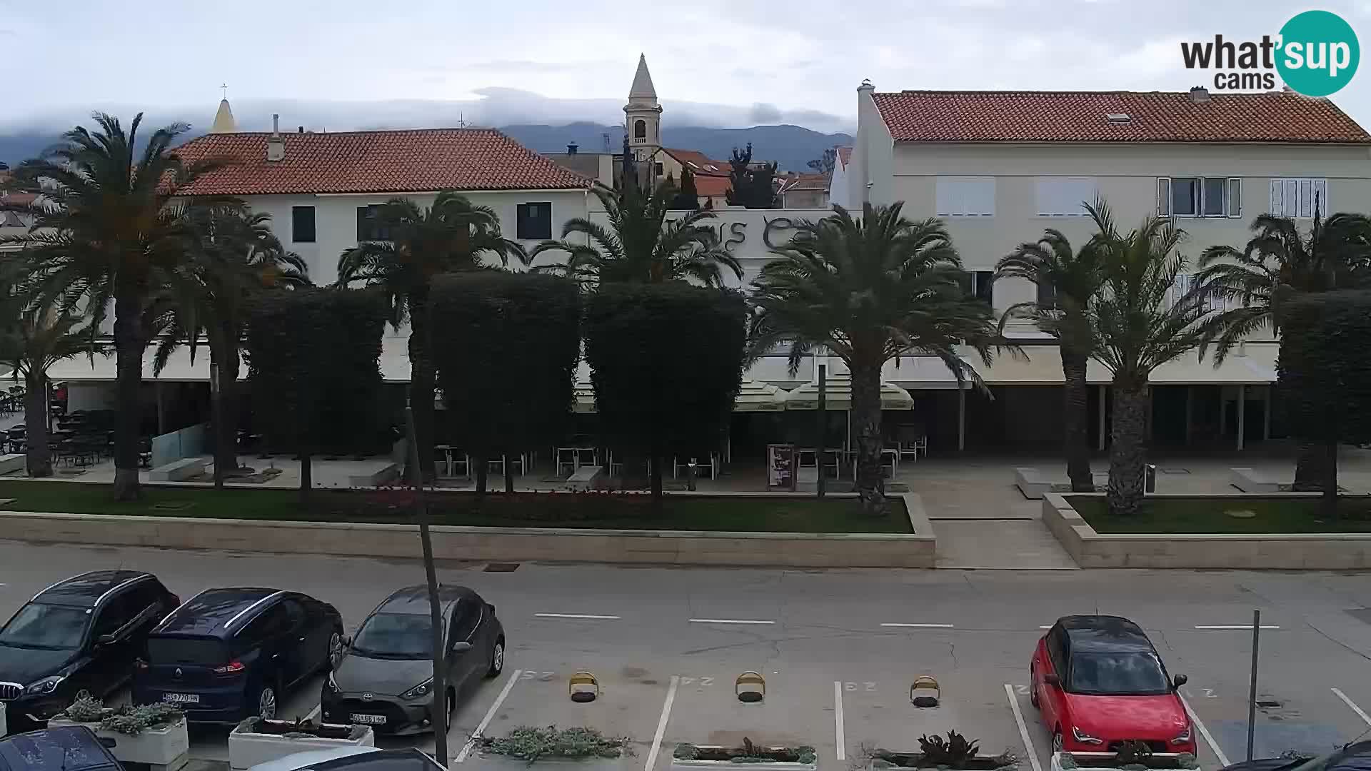 Novalja Livecam promenade