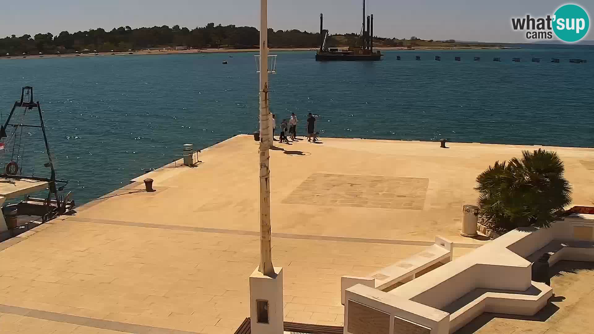 Livecam Promenade a Novalja