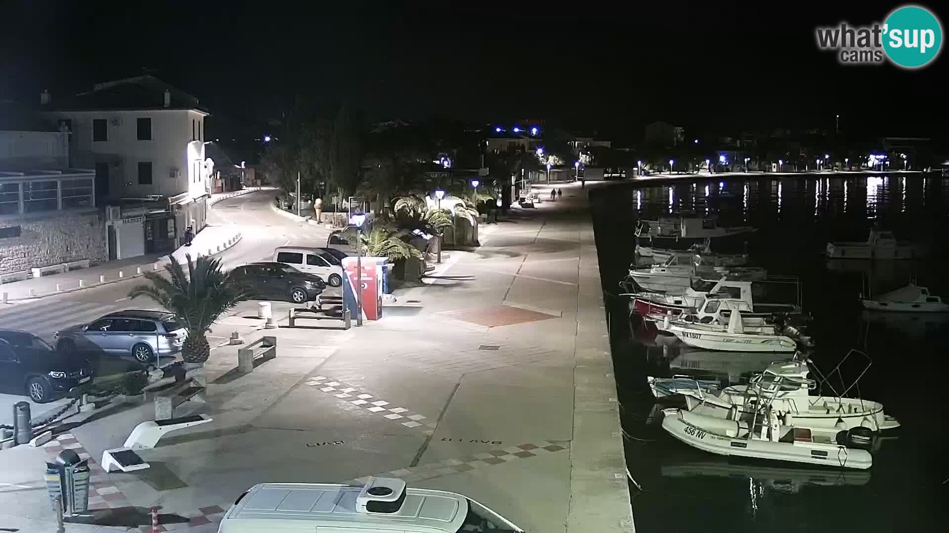 Livecam Promenade a Novalja