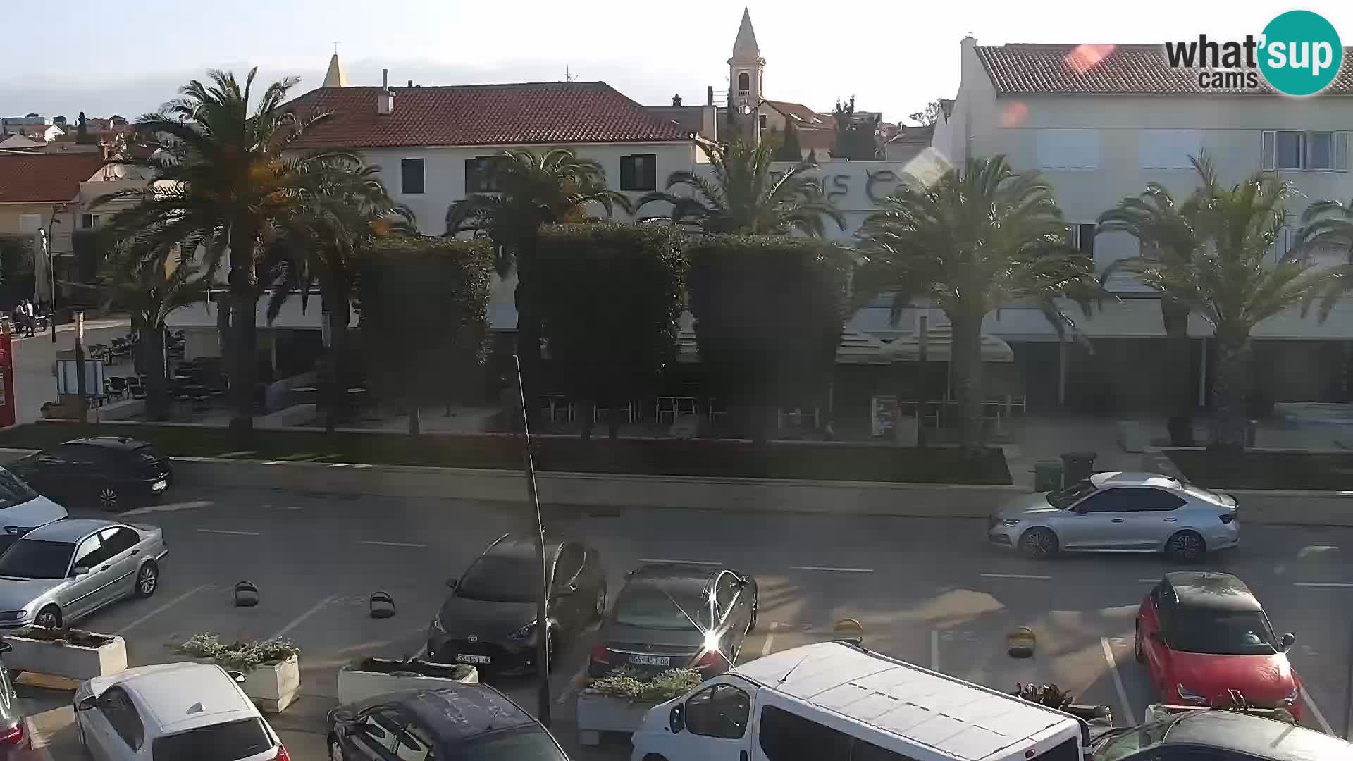 Livecam Promenade a Novalja