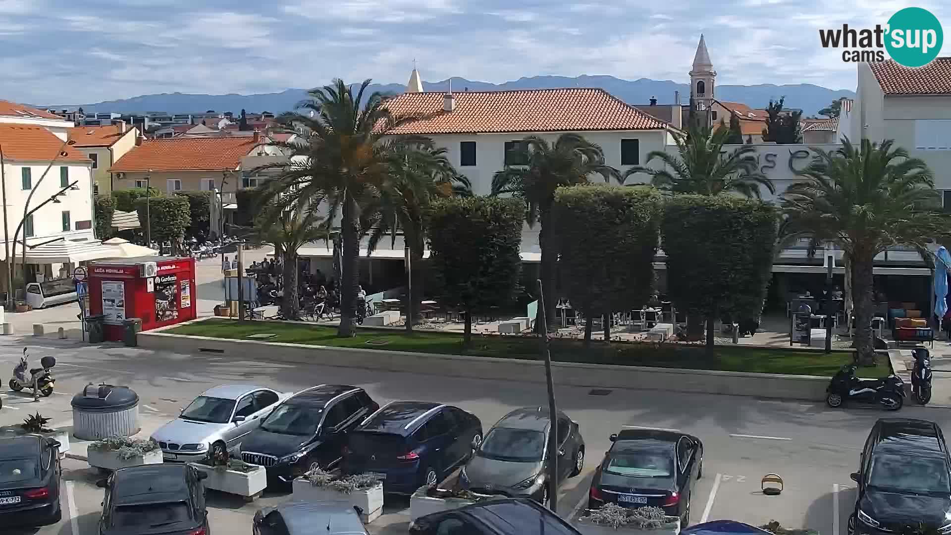 Novalja Livecam promenade