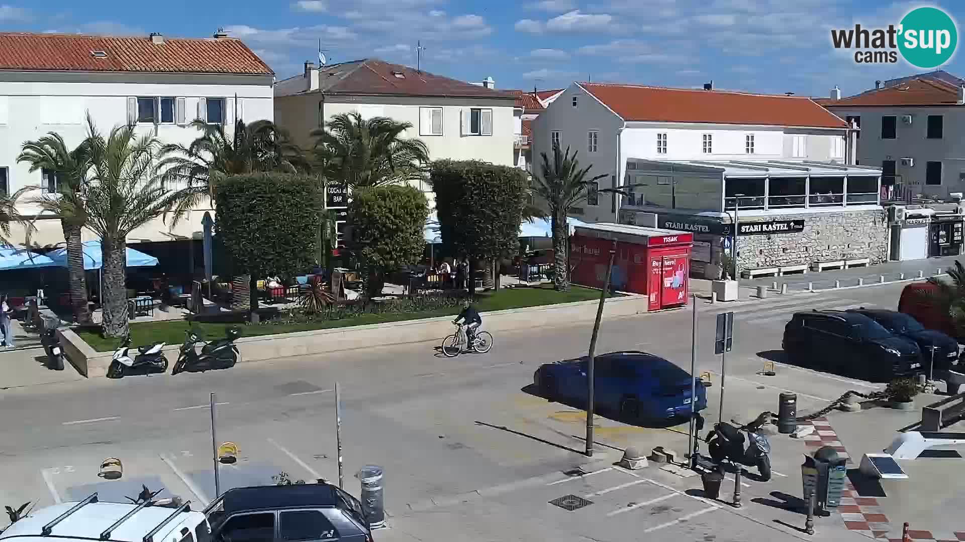 Livecam Promenade a Novalja