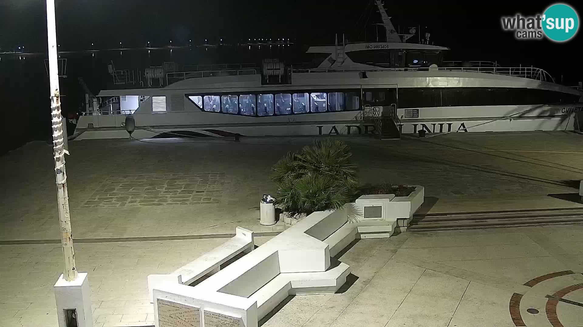 Novalja Livecam promenade