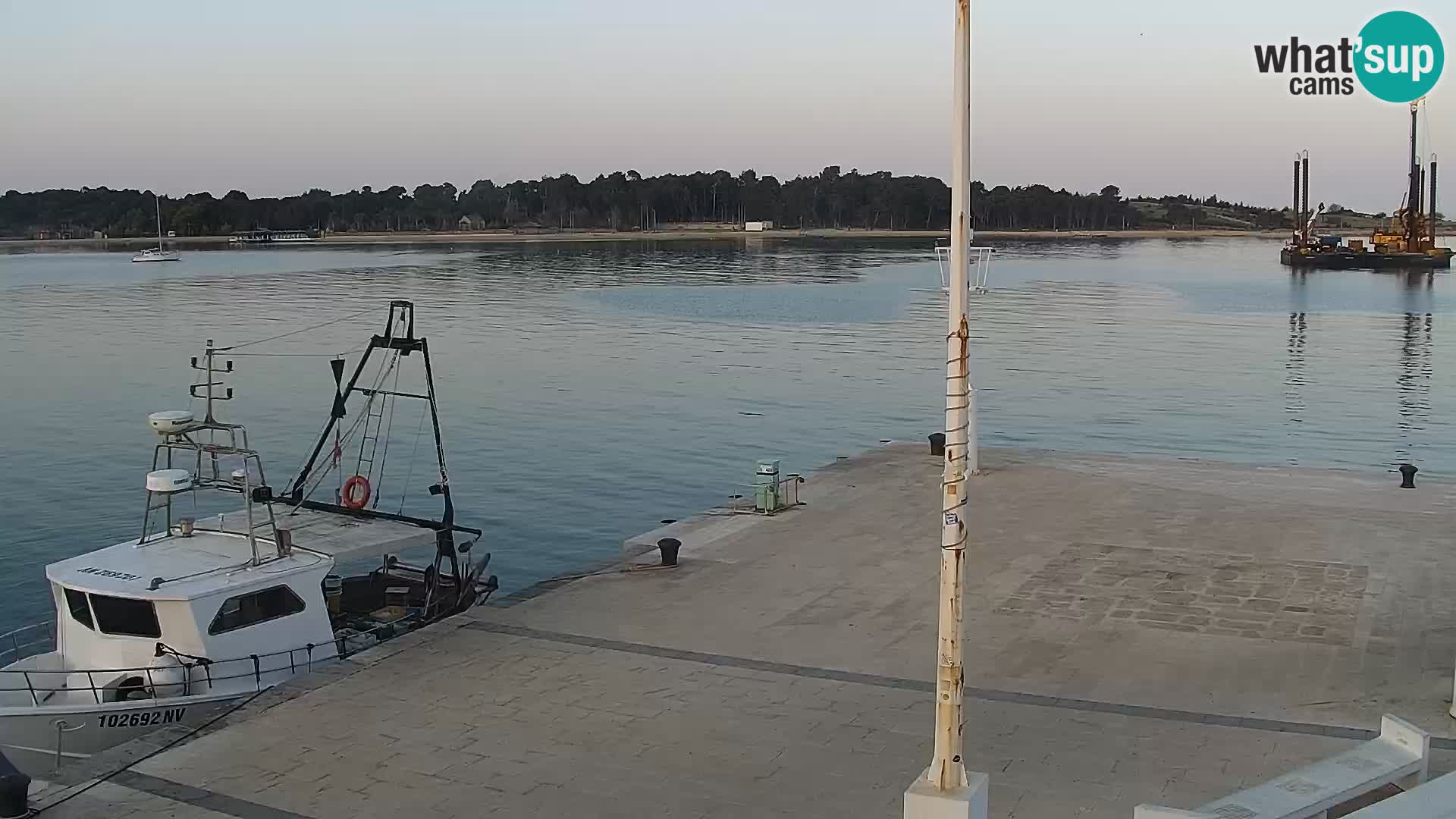 Novalja spletna kamera promenada