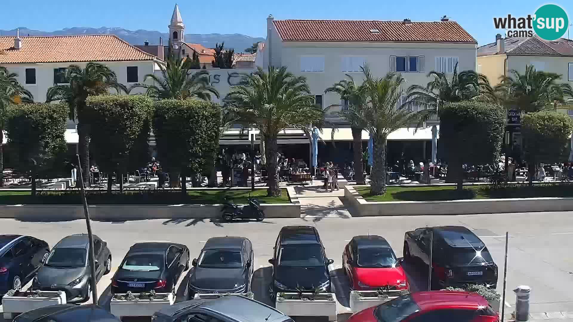 Novalja Livecam promenade