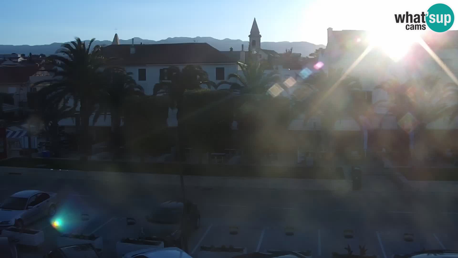 Novalja Livecam promenade