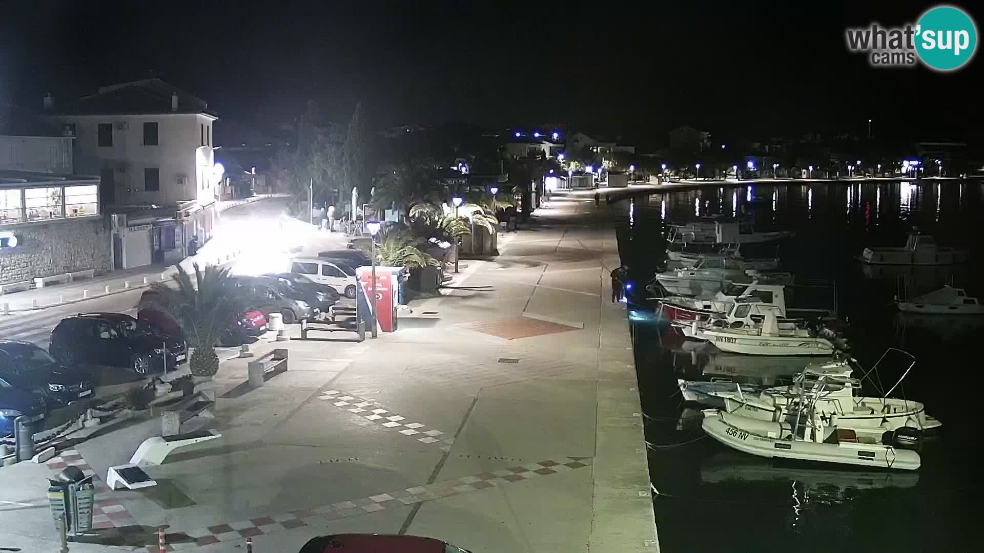 Novalja Livecam promenade