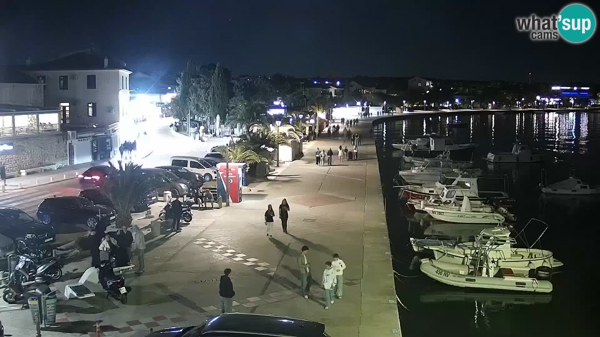 Livecam Promenade a Novalja