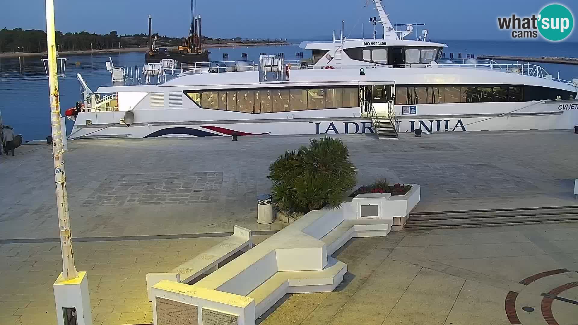 Novalja Livecam promenade