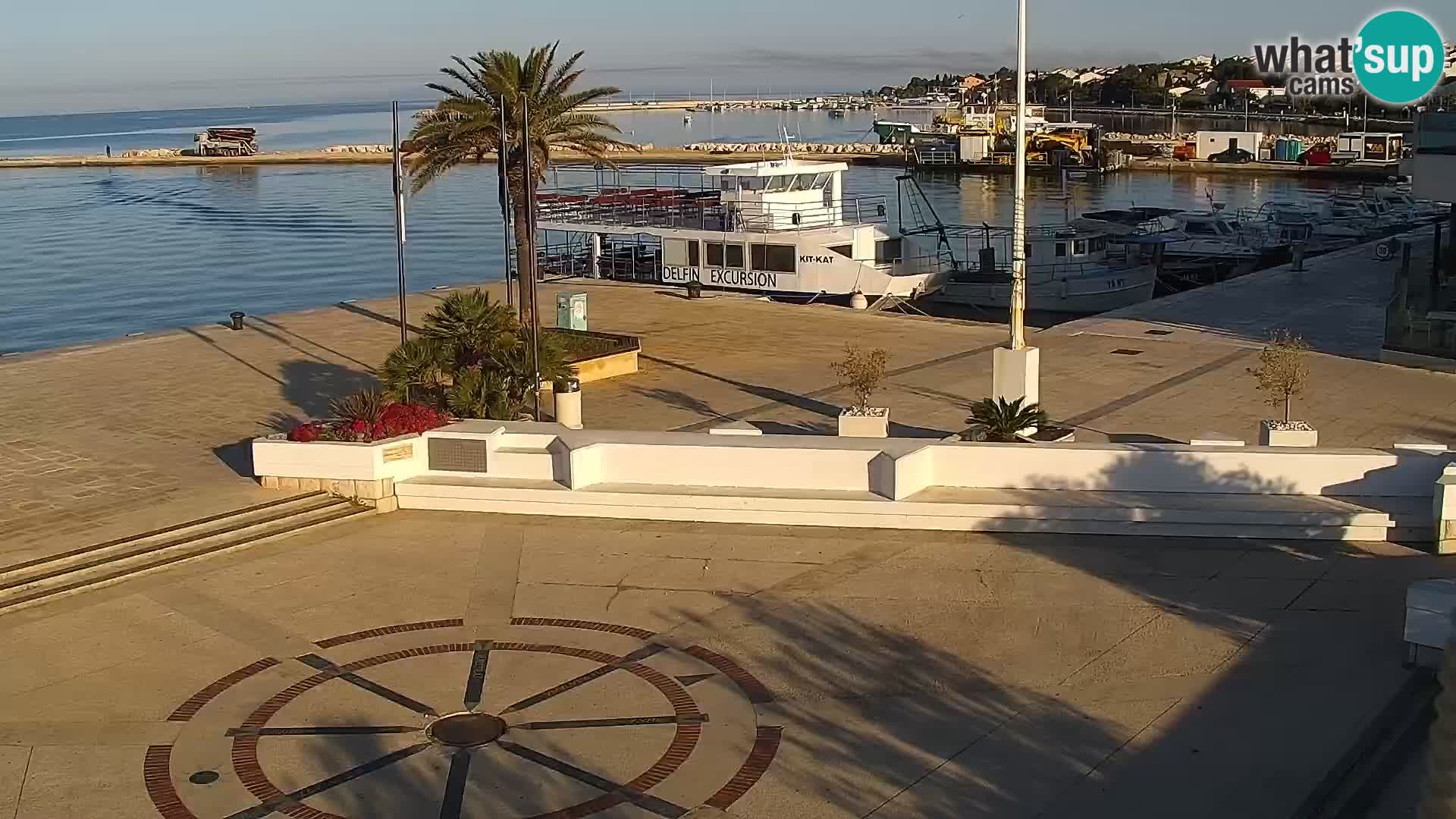 Novalja Livecam promenade