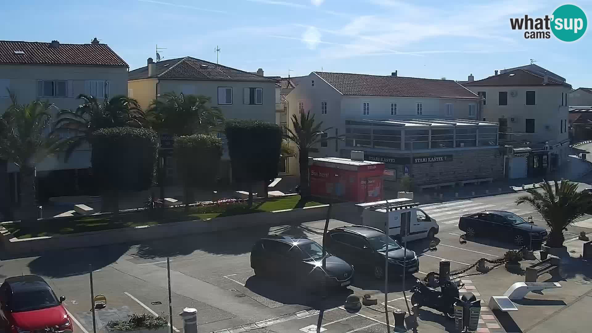 Livecam Promenade a Novalja