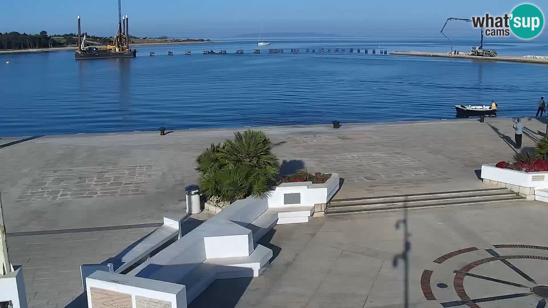 Novalja Livecam promenade