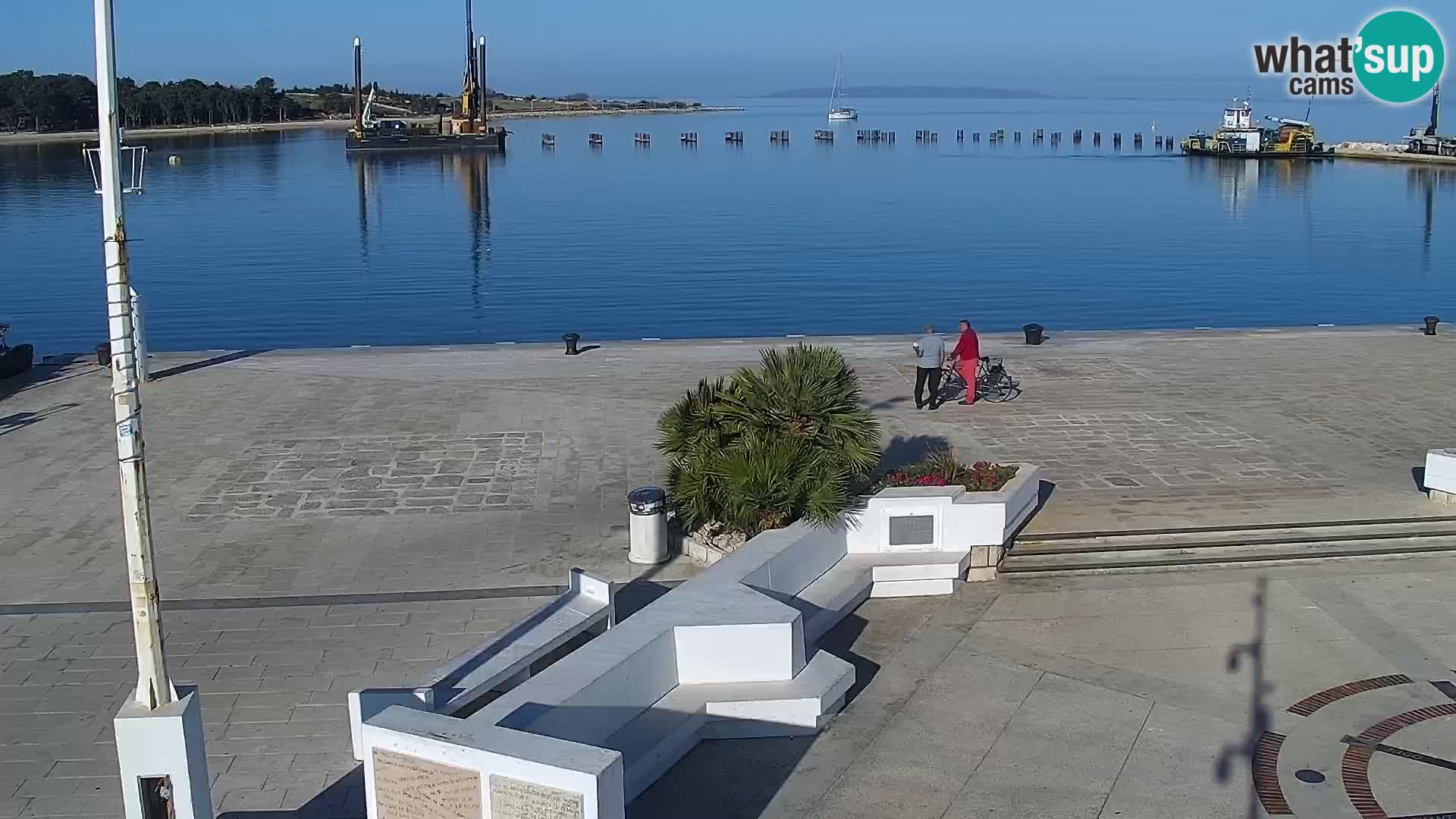 Livecam Promenade a Novalja