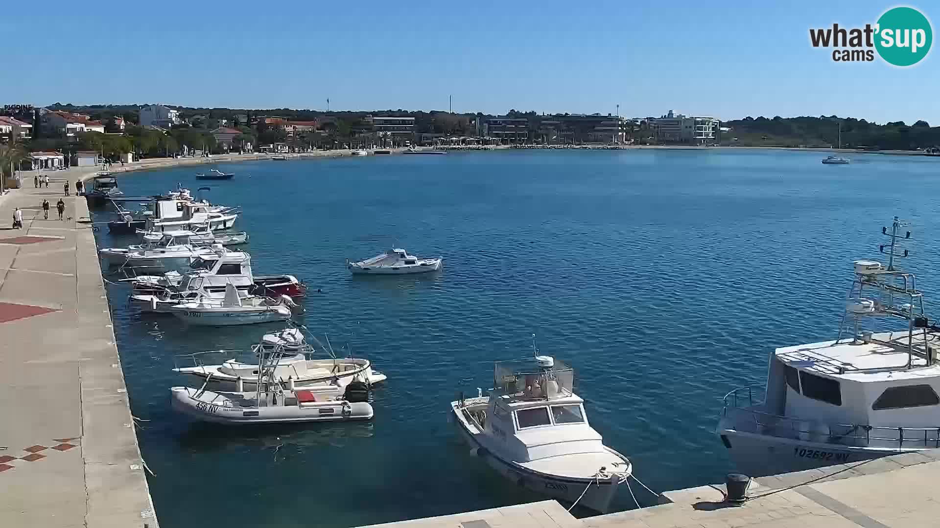 Livecam Promenade a Novalja