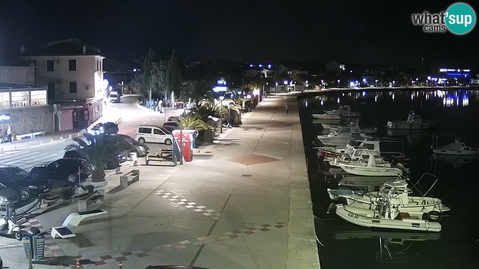 Livecam Promenade a Novalja