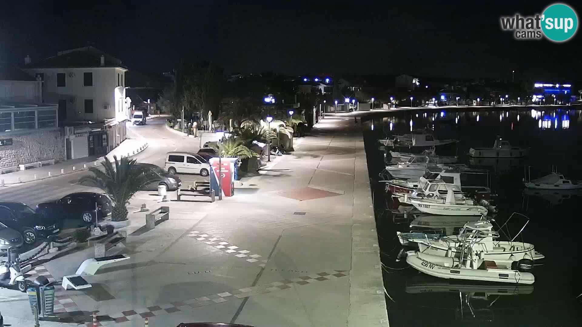 Livecam Promenade a Novalja
