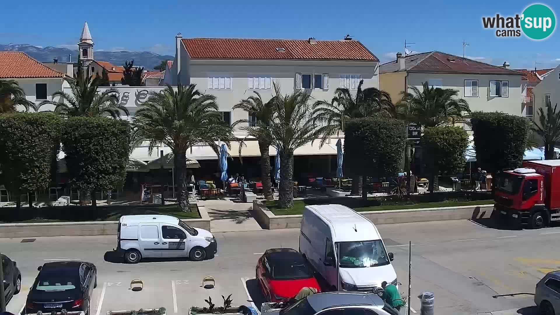 Livecam Promenade a Novalja