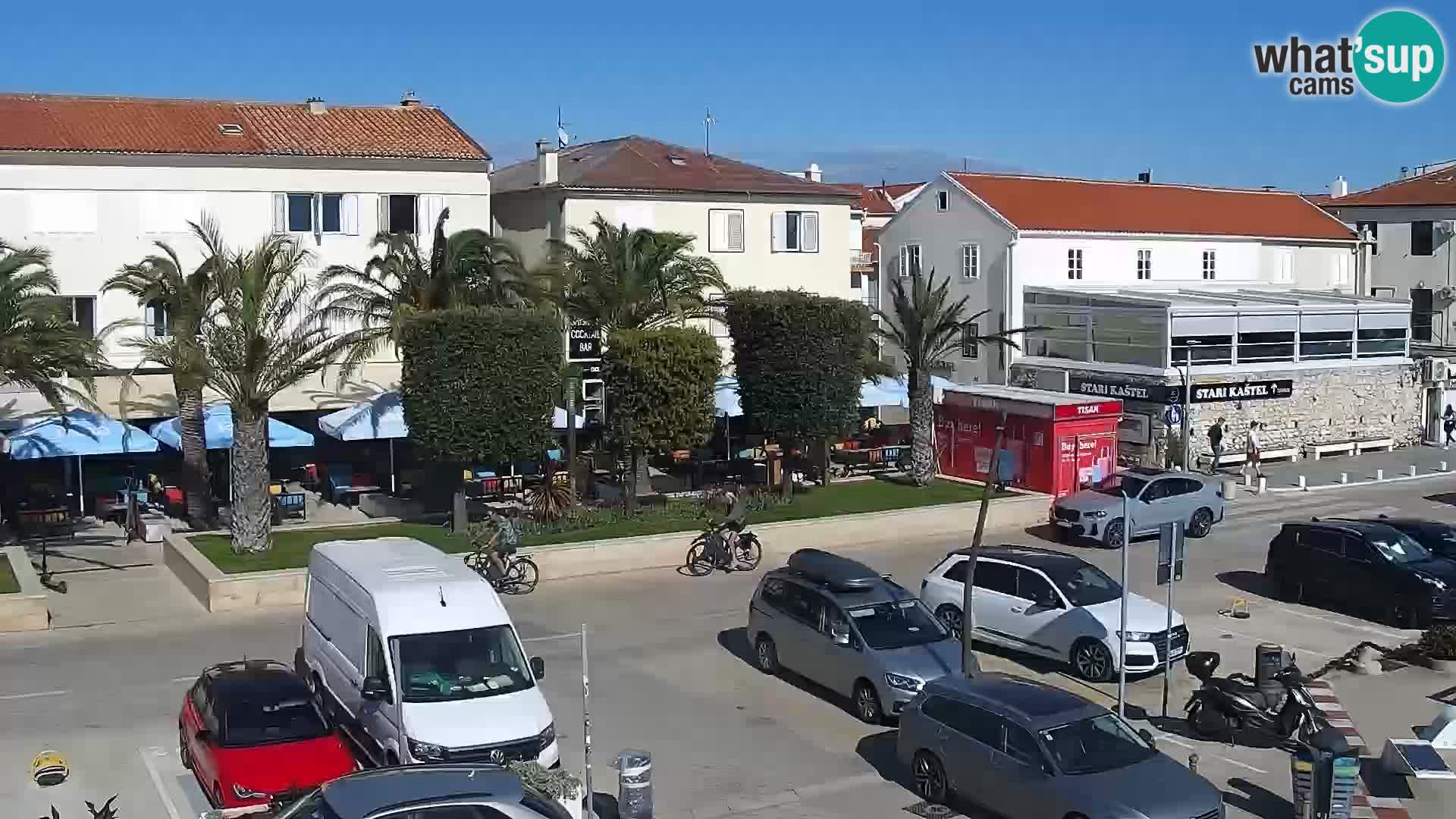 Novalja Livecam promenade