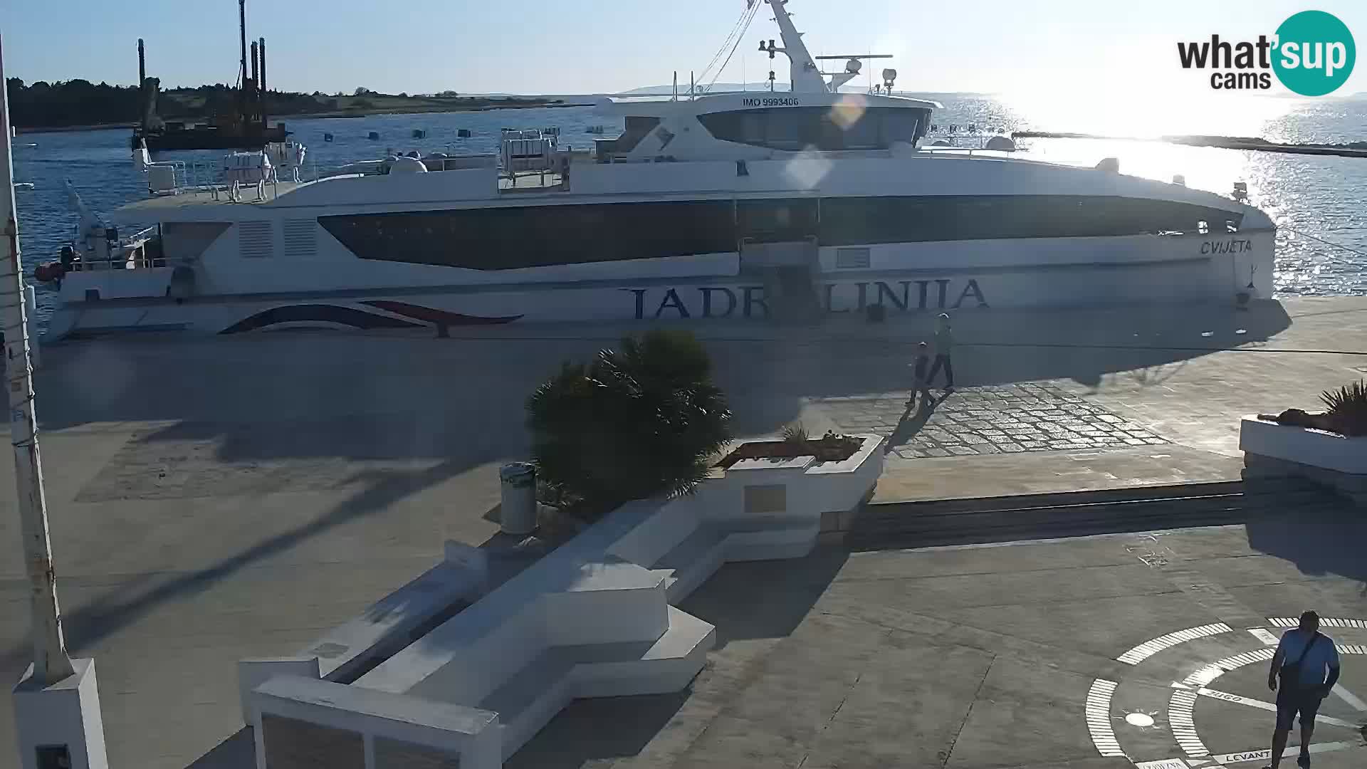 Novalja Livecam promenade