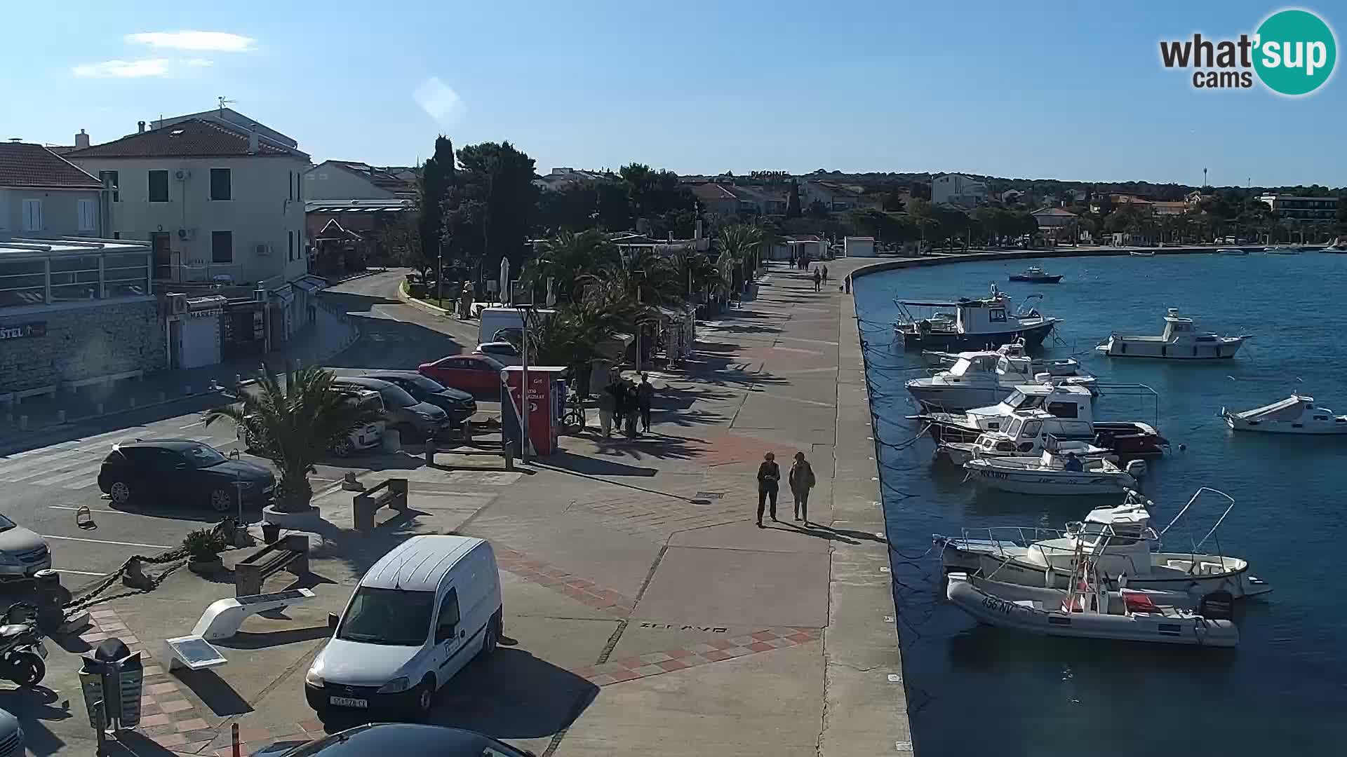Livecam Promenade a Novalja