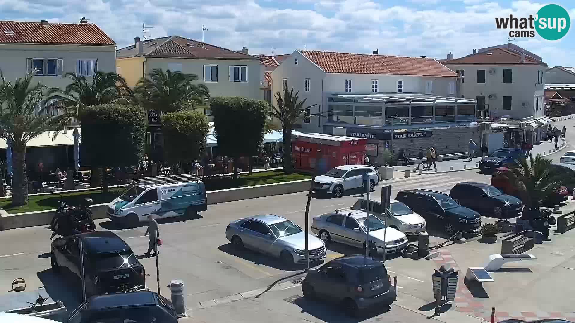 Novalja Livecam promenade
