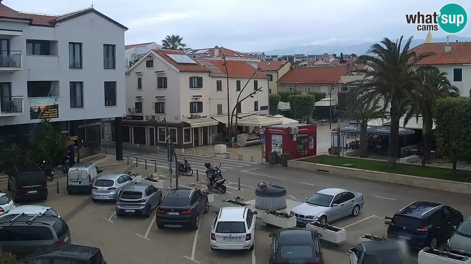 Livecam Promenade a Novalja