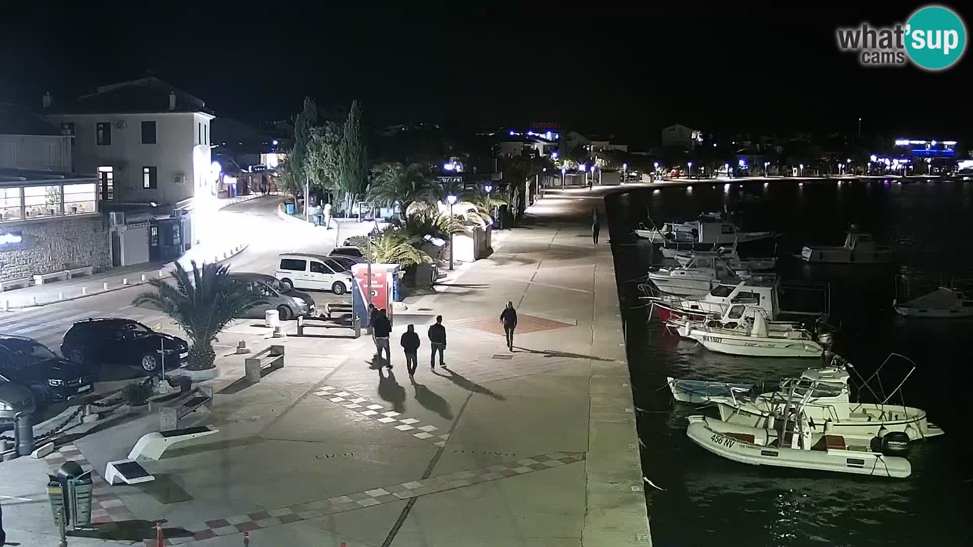 Livecam Promenade a Novalja