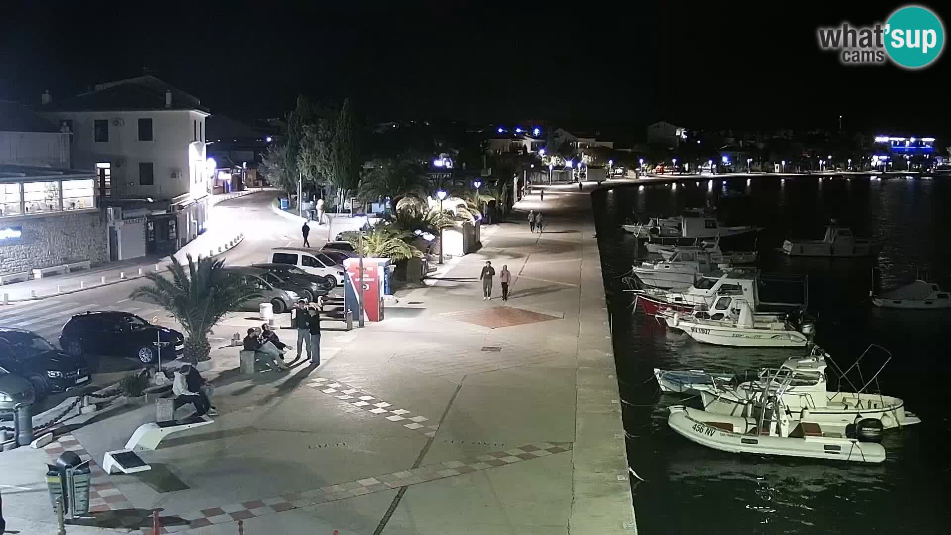 Livecam Promenade a Novalja