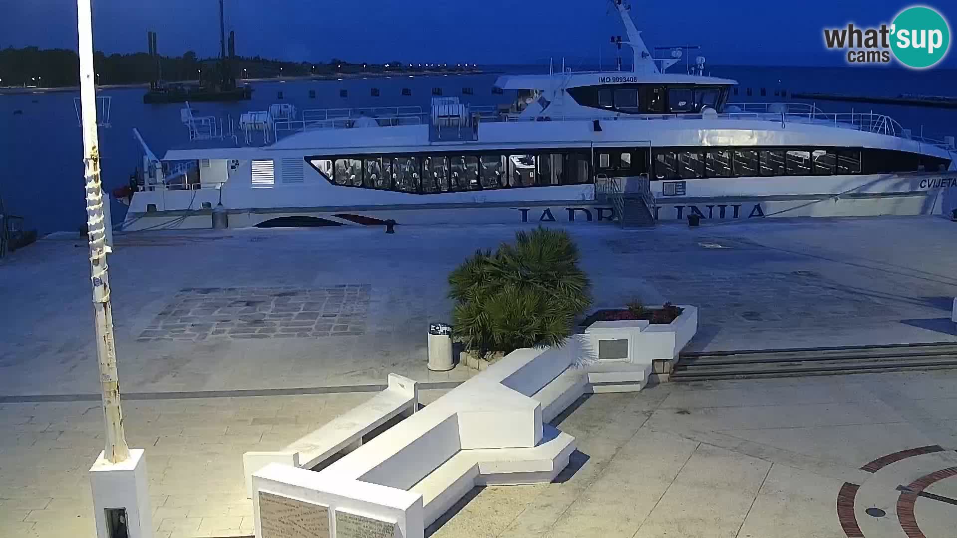 Novalja Livecam promenade