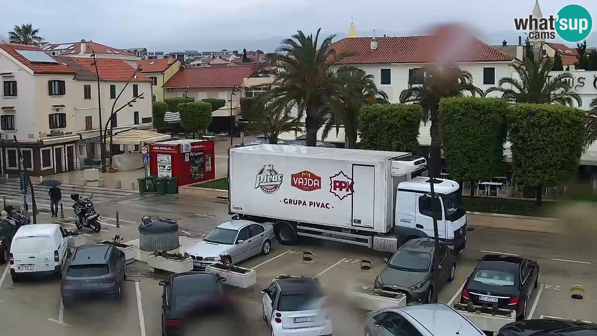 Novalja Livecam promenade