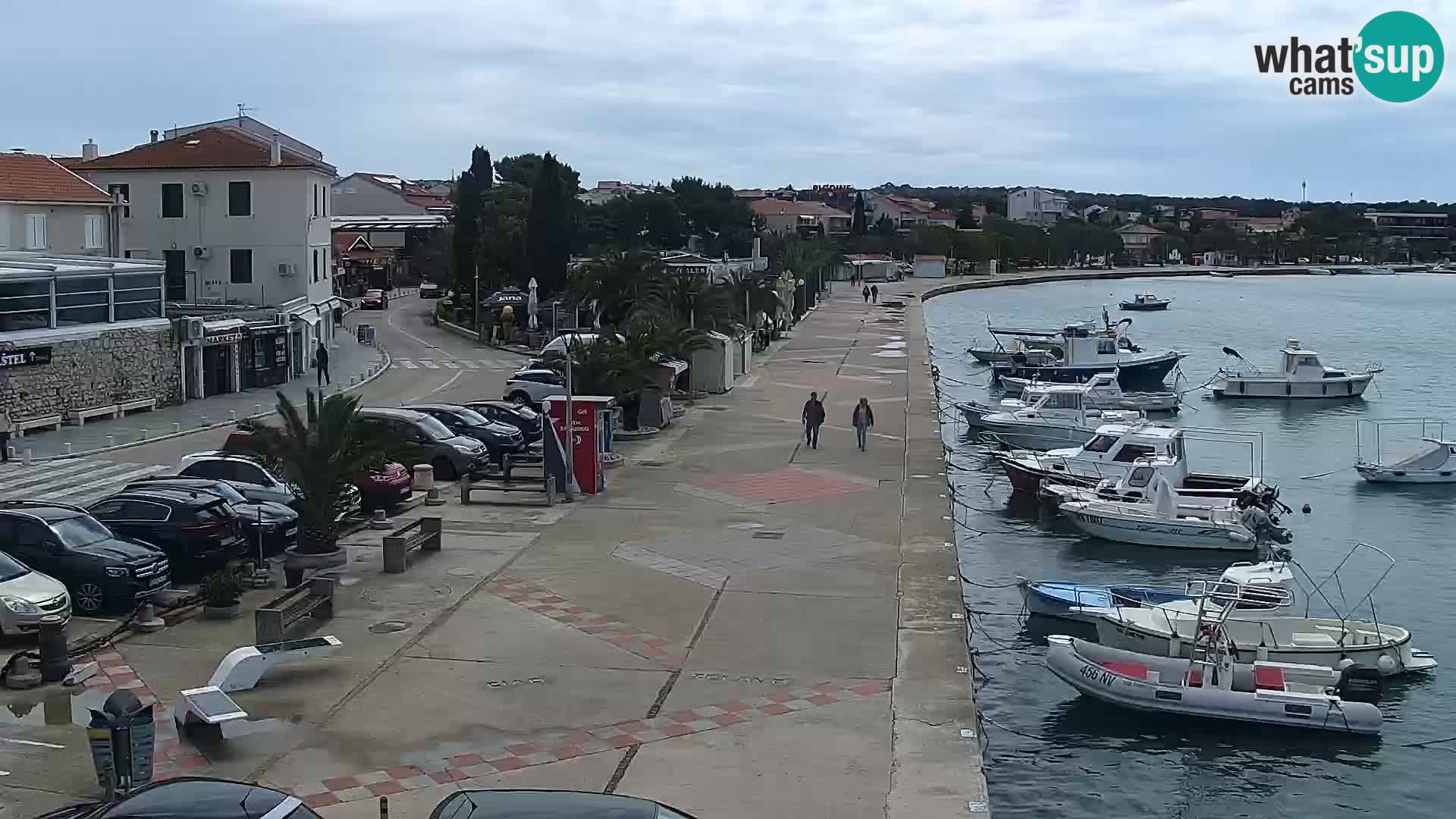 Livecam Promenade a Novalja