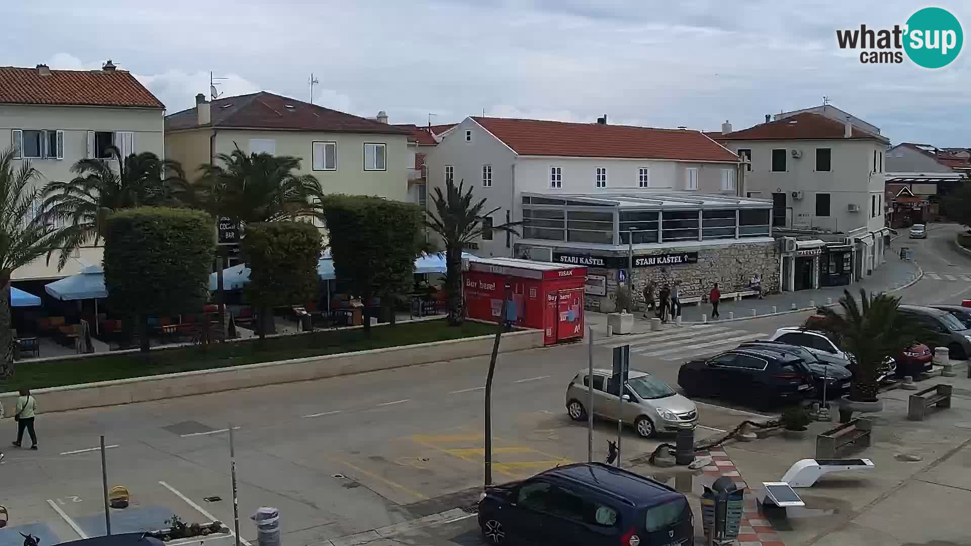 Livecam Promenade a Novalja