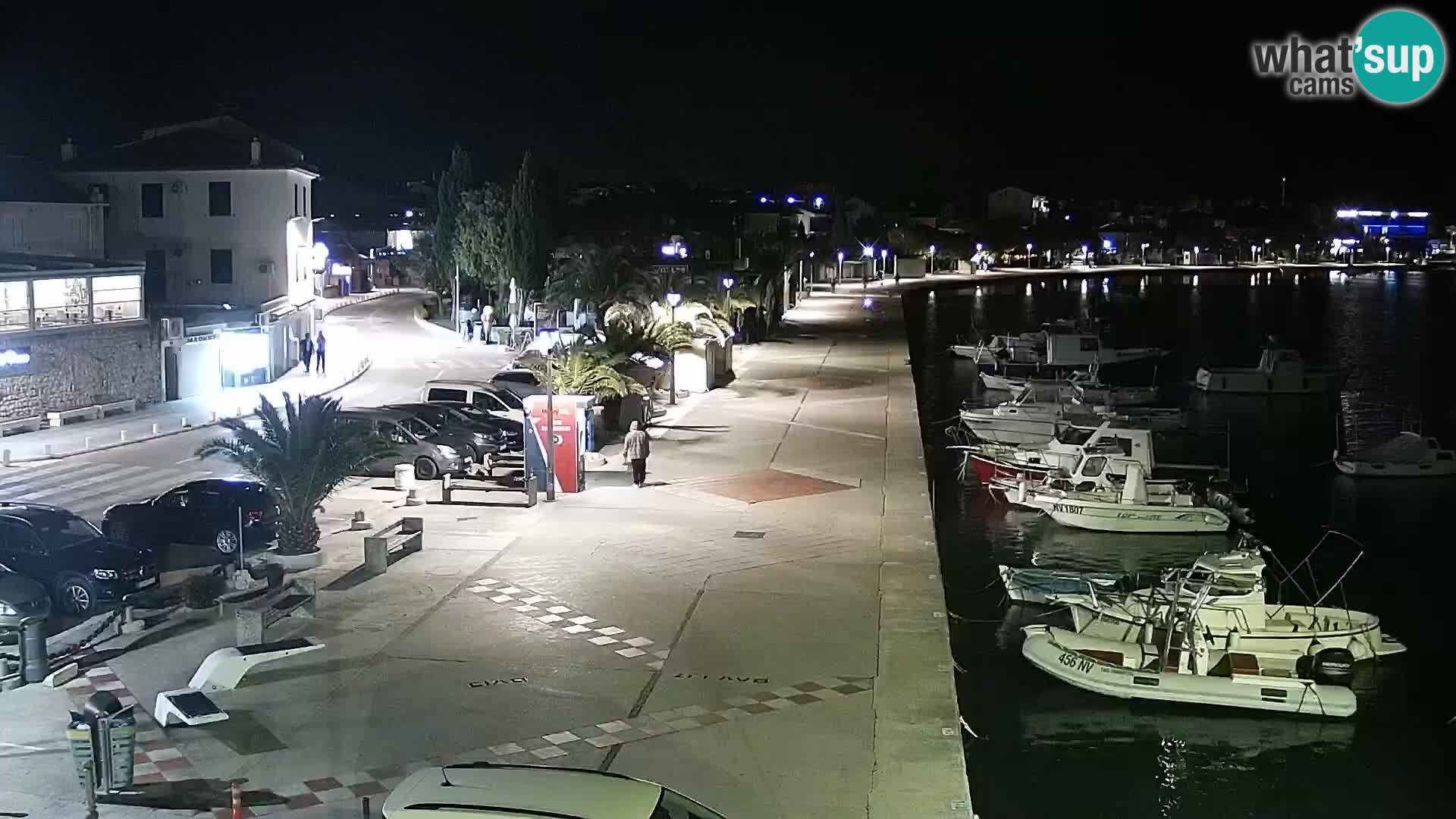 Livecam Promenade a Novalja