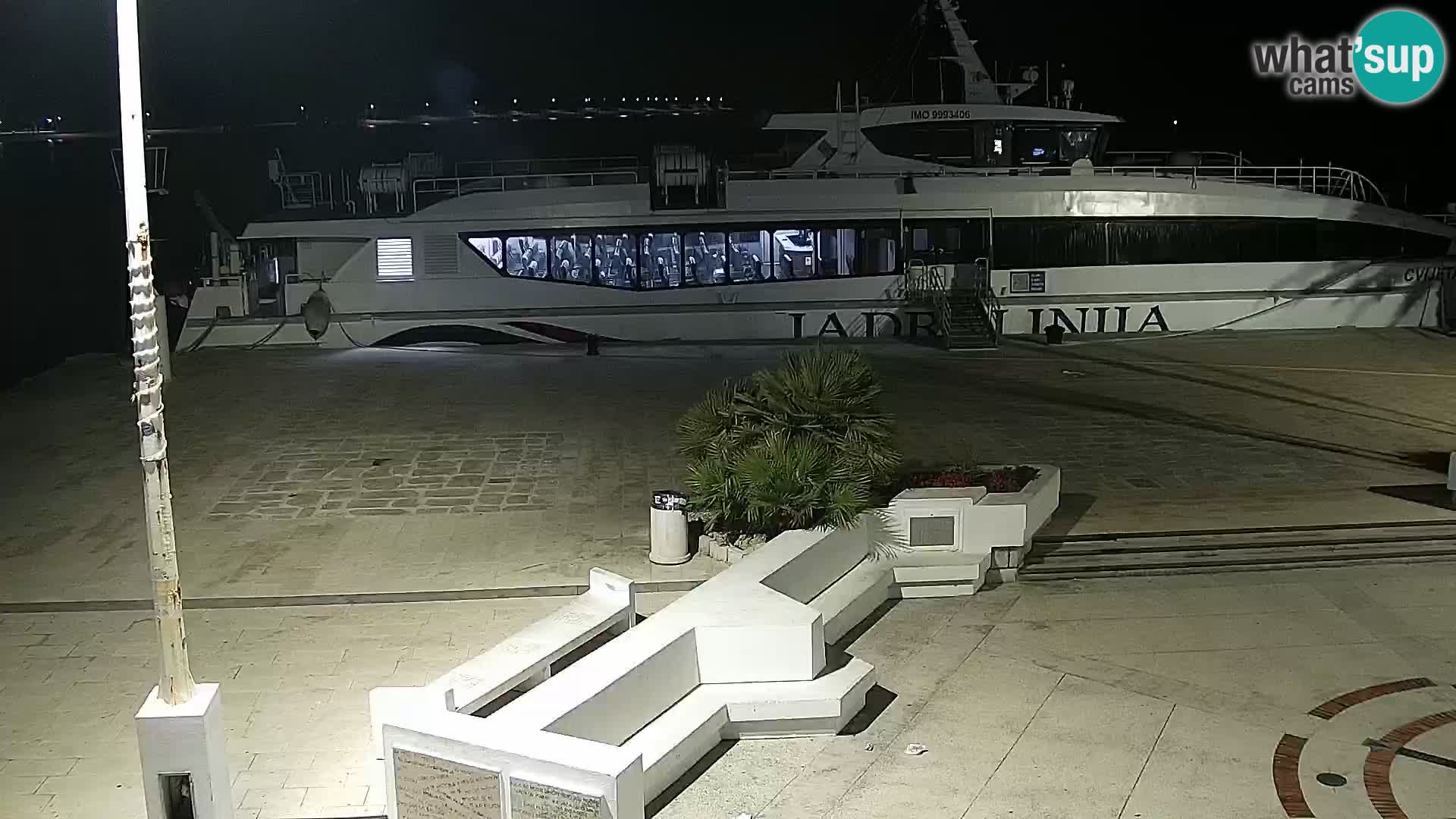 Novalja Livecam promenade