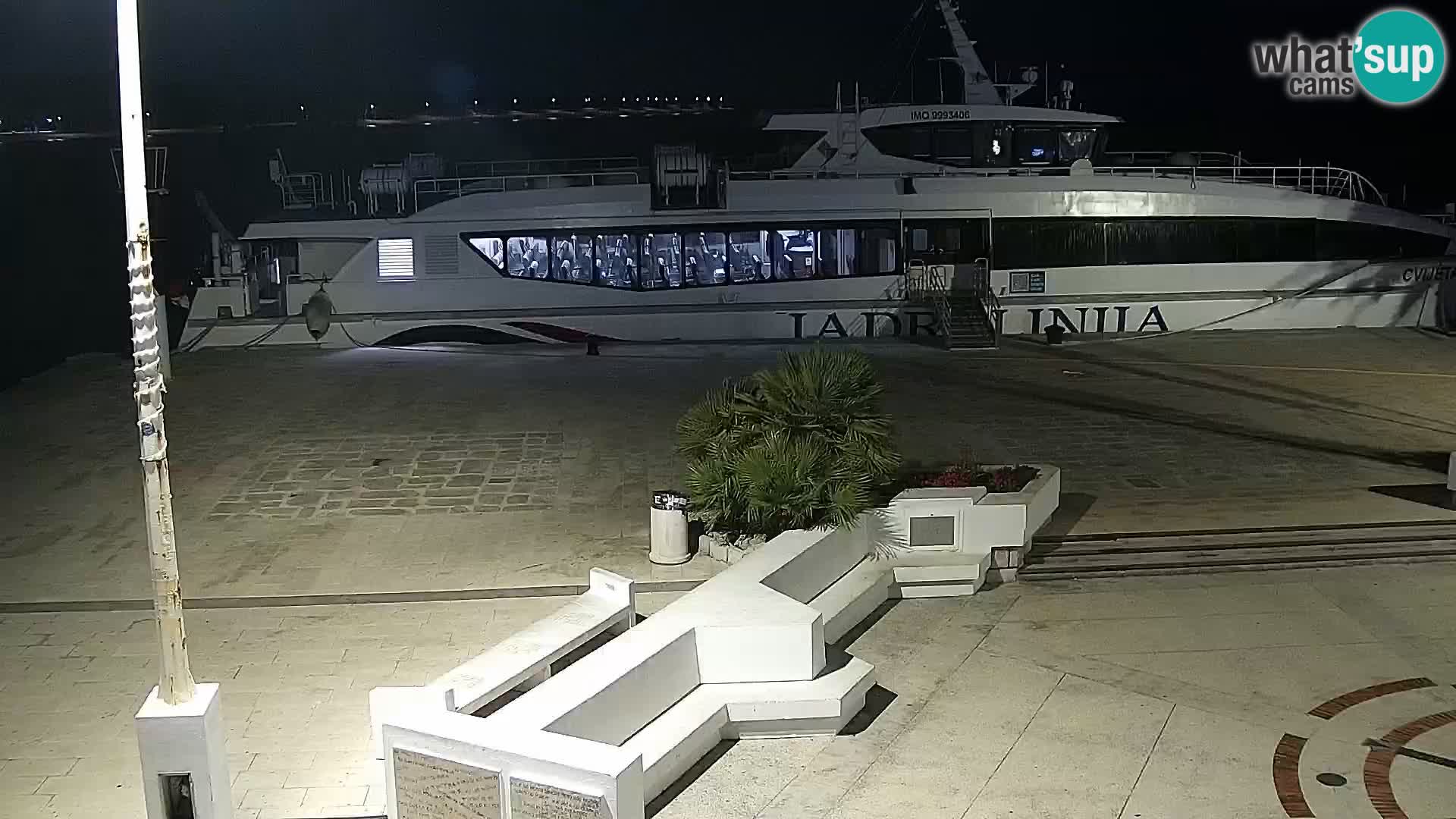 Novalja Livecam promenade
